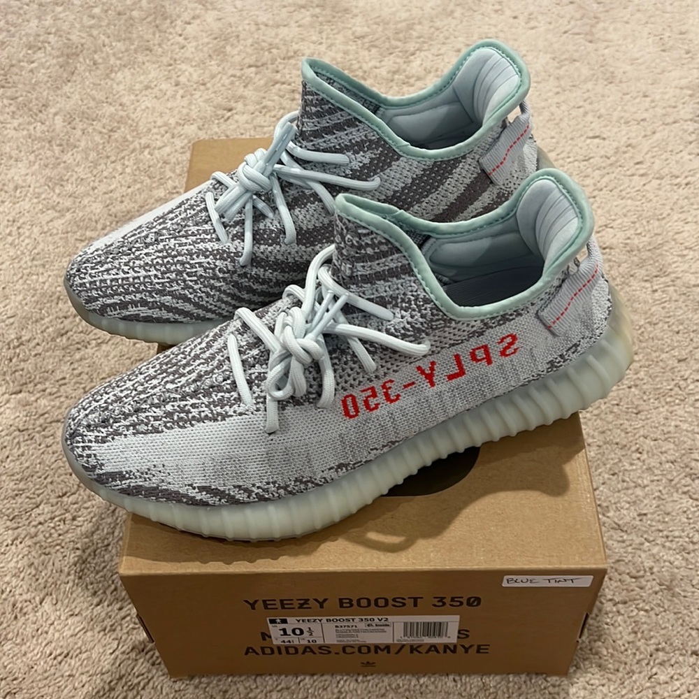 Yeezy 350 Blue Tint